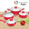 BATERÍA DE COCINA CERAMIC CHEF PAN (8 PIEZAS)