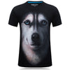 New men's Siberian Husky t shirt