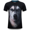 New men's Siberian Husky t shirt