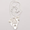 Siberian Husky Necklace 3D Cut