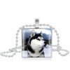 Vintage Necklaces Siberian Husky