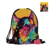 Husky Double Sides Men Women School Bag