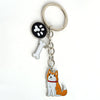 Siberian Husky pendant key chains for men women