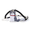 Siberian husky charm bracelets