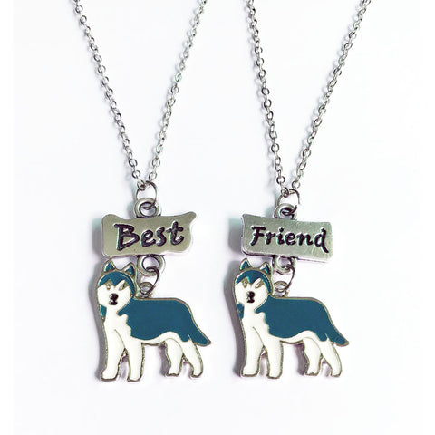 2PCS/SET husky Pendant