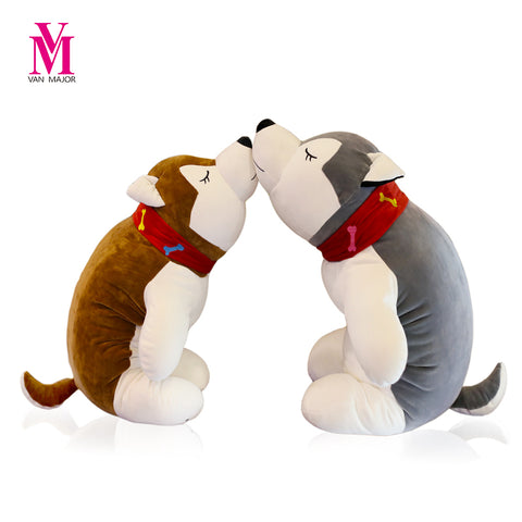 Cute Husky Plush Toy Simulation