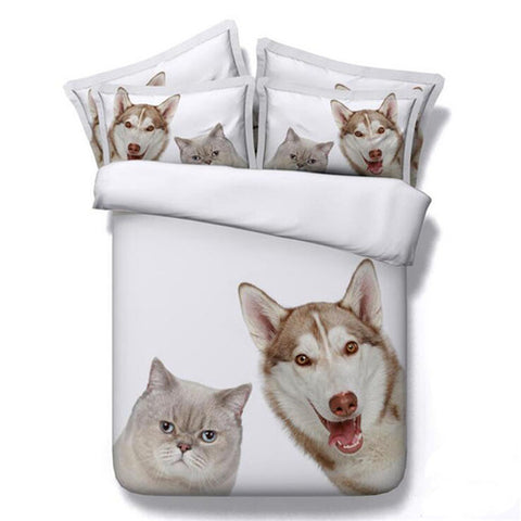 Cute Husky Bedding Sets